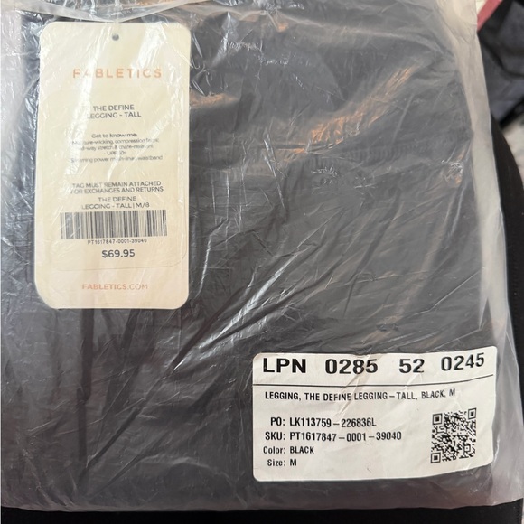 Fabletics Define High-Waisted Leggings-Medium Tall - Picture 4 of 6